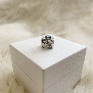 Pandora luggage Sterling silver charm